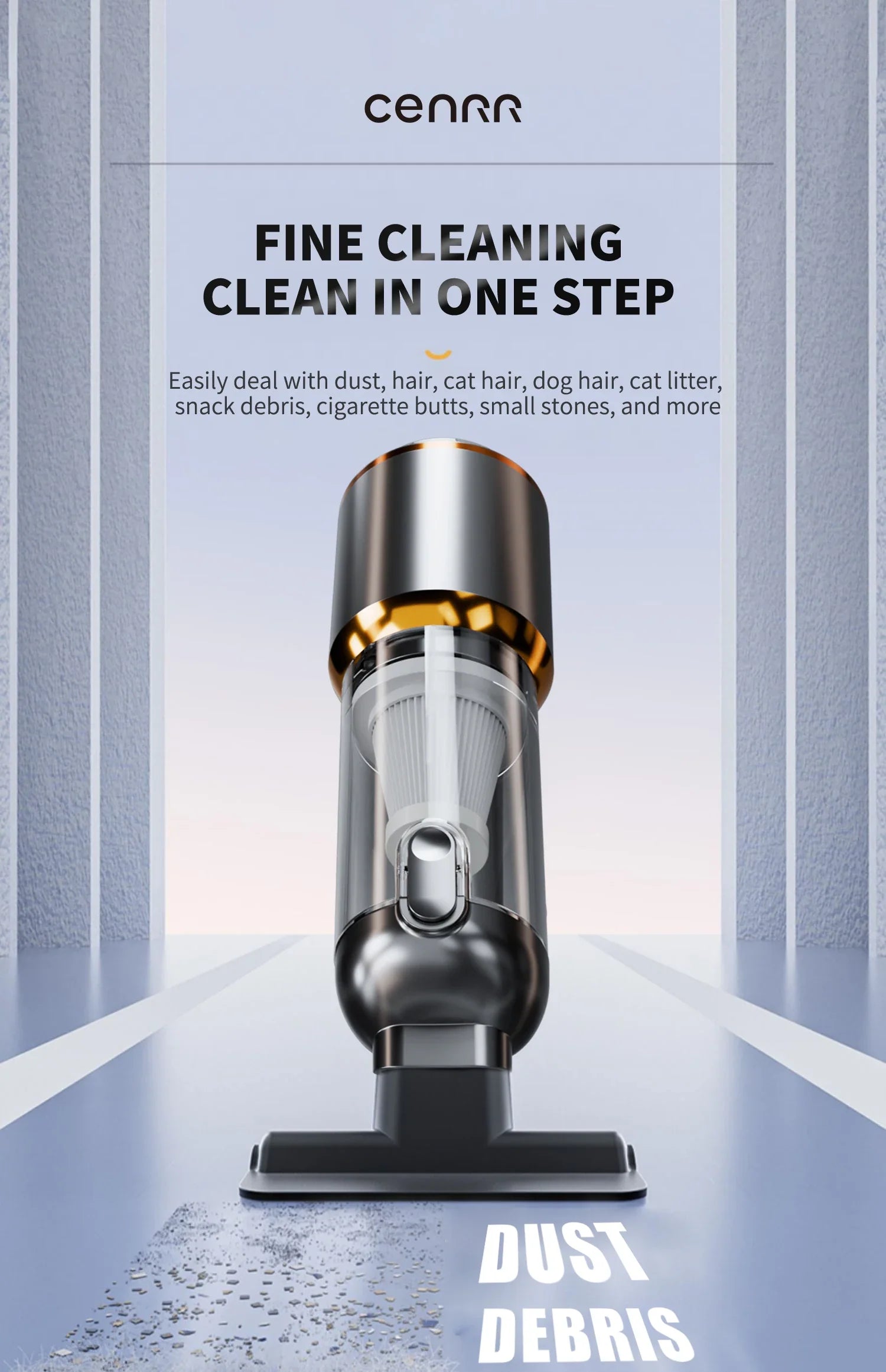 CENRR 2025 NEW Car Vacuum Cleaner  Powerful Mini 998000PA Portable Vacuum Cleaner for Home Appliance Handheld Blower Car Cleaner