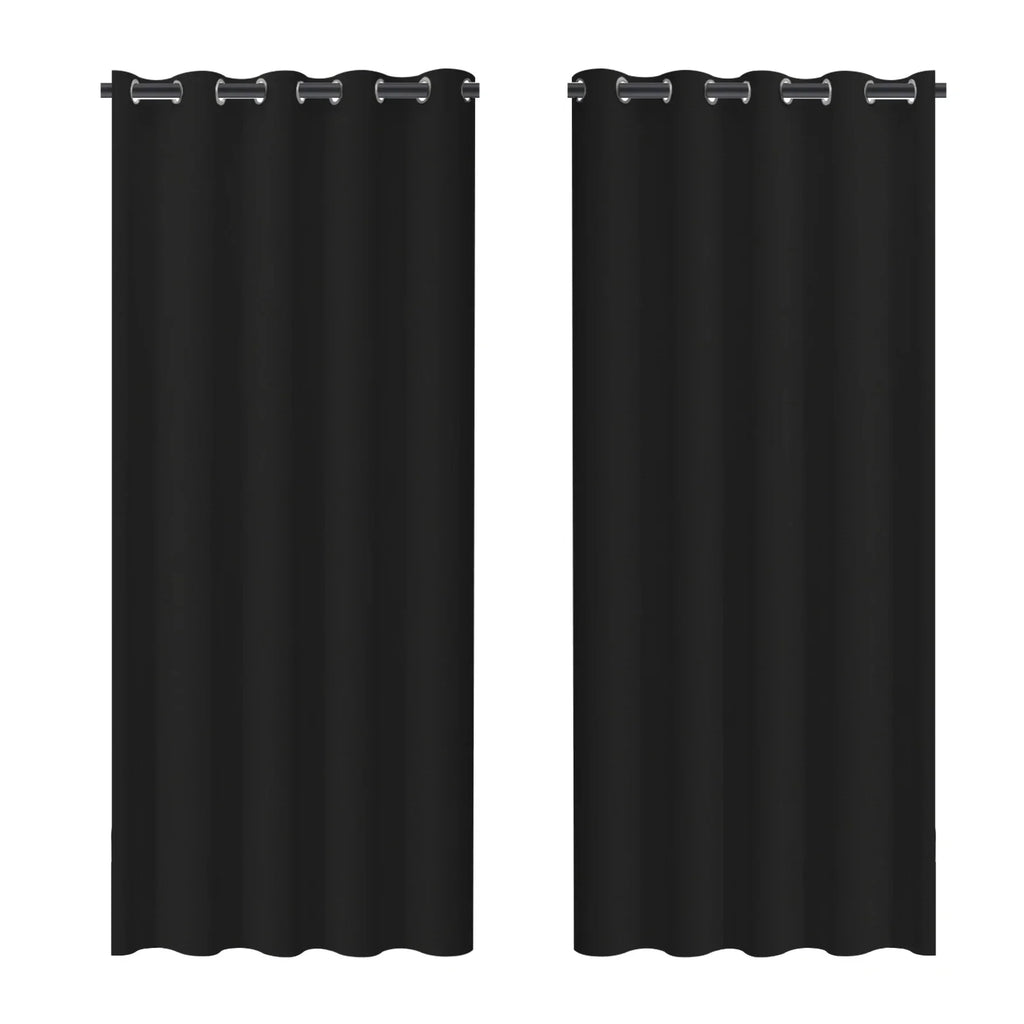 1PC 90% Blackout Curtain for Bedroom Living Room Window Screen Thermal Insulated Grommet Panels Light Reducing Shade Drapes