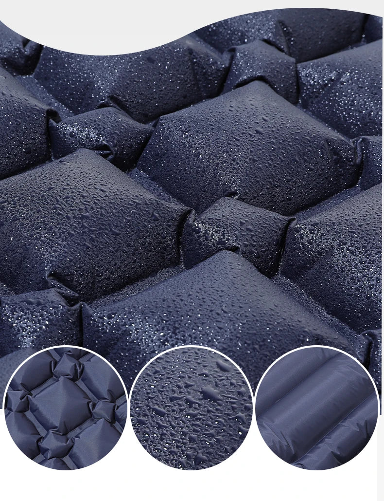 TARKA Inflatable Camping Mats Air Cushion With Pillow Outdoor Tourist Sleeping Pad Self-Inflating   Mattress For Hiking Climbing