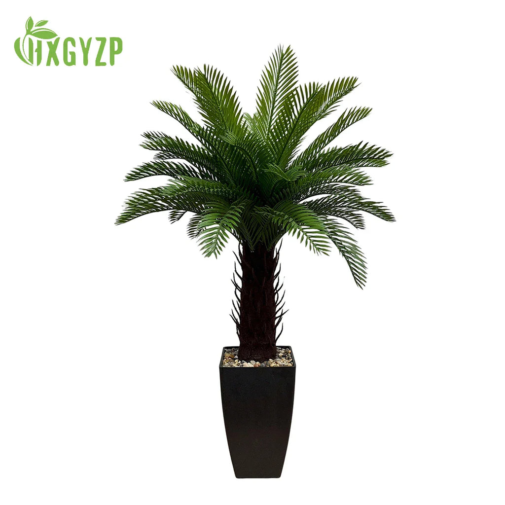 HXGYZP Artificial Coconut Tree Plant Potted Tropical Palm Tree With Plastic Pot Decoration Large Plants With Home Indoor Outdoor
