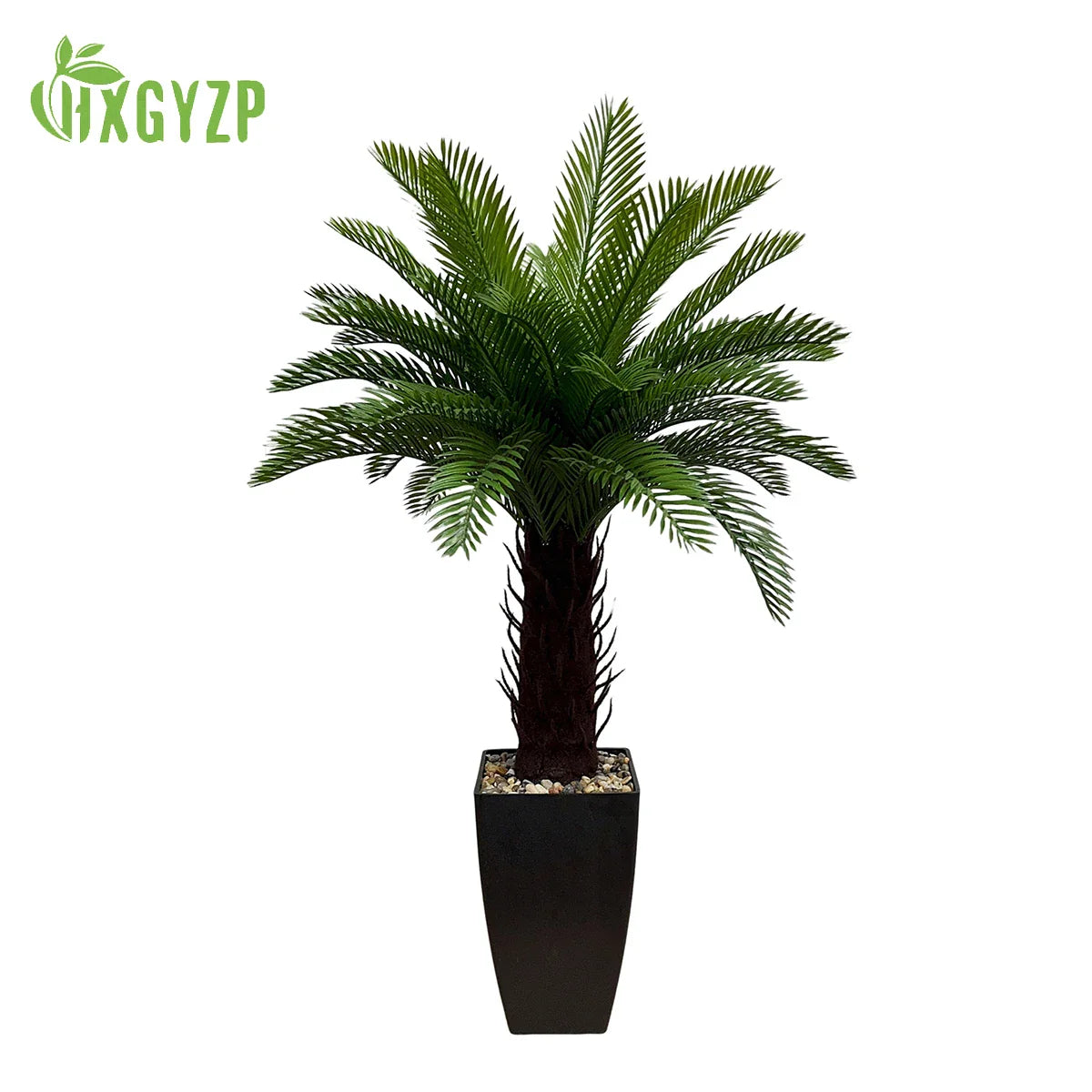 HXGYZP Artificial Coconut Tree Plant Potted Tropical Palm Tree With Plastic Pot Decoration Large Plants With Home Indoor Outdoor