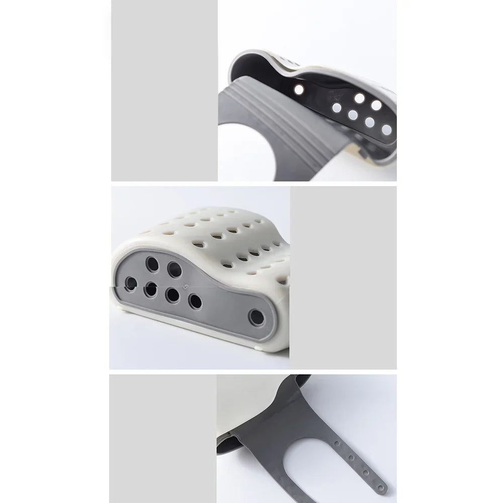 Kitchen Sink Basket Organizer - Drain Rack Strainer Sponge Storage Hanging Holder