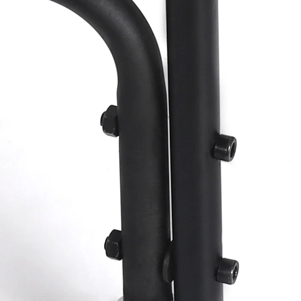 Heavy Duty Metal Wood Log Store, Outdoor Garden Firewood Log Rack, Stacking Storage Stand, 12ft Long