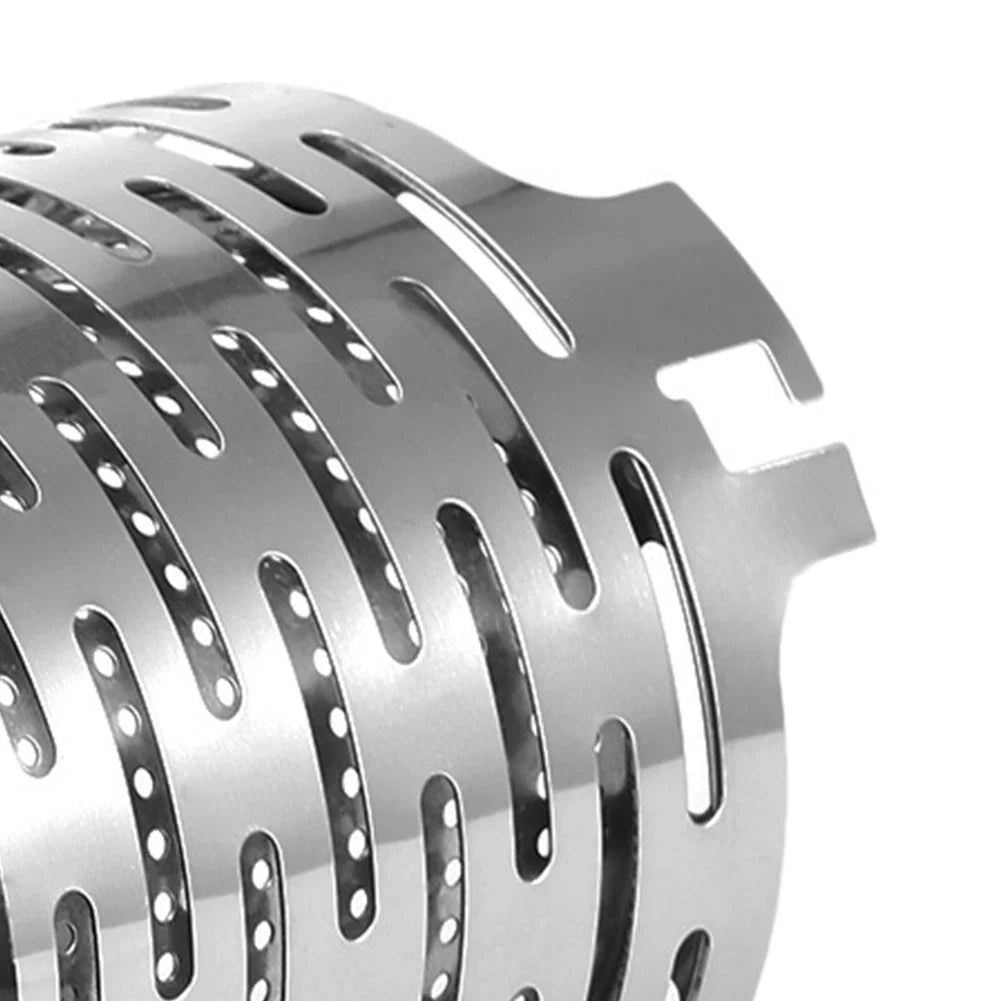 Mini Gas Heater Stove Stainless Steel Portable Warmer Heating Cover Camping Stove Warming Stove Hood for Outdoor Camping