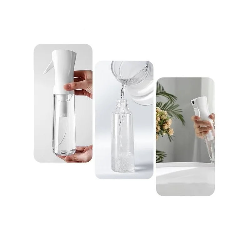 200ml Hair Spray Bottle Applicator Bottles Ultra Fine Continuous Garden Water Sprayer for Hairstyling/Cleaning/Plants/Misting