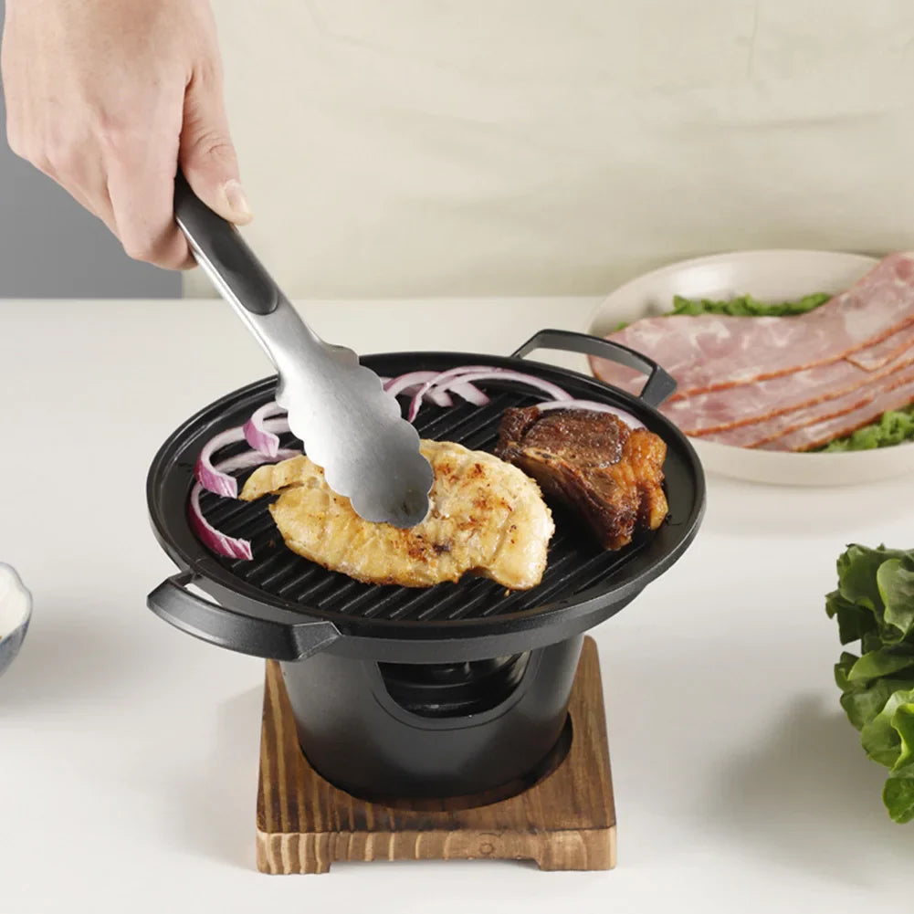 Japanese One Person Cooking Oven Detachable Japanese Alcohol Stove Portable Mini Barbecue Stove Japanese Smokeless Alcohol Stove