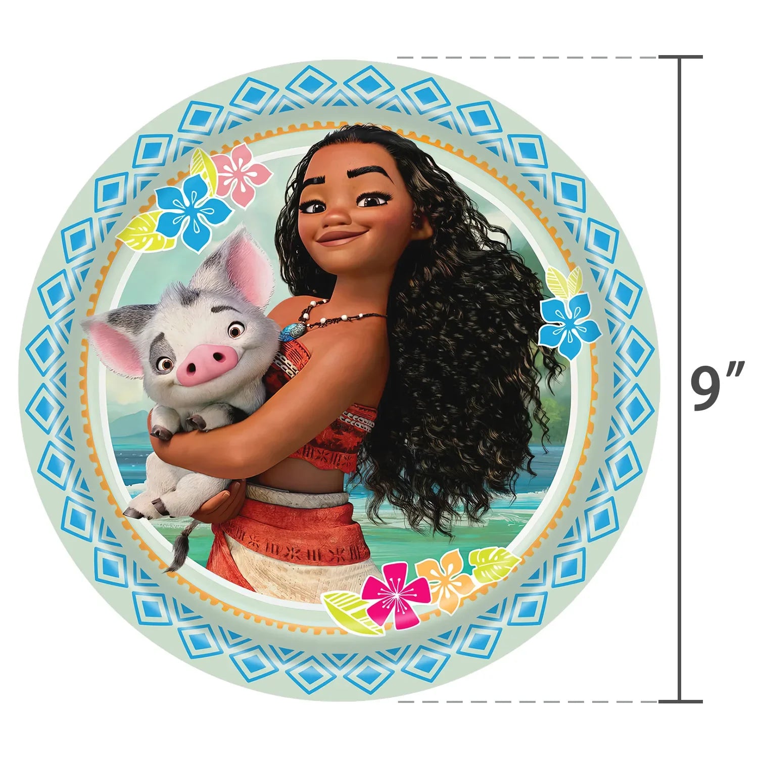Disney Moana Birthday Decoration Tableware Cup Plate Backdrop Banner Kit Vaiana Moana Theme Happy Party Deco Balloons Supply Set