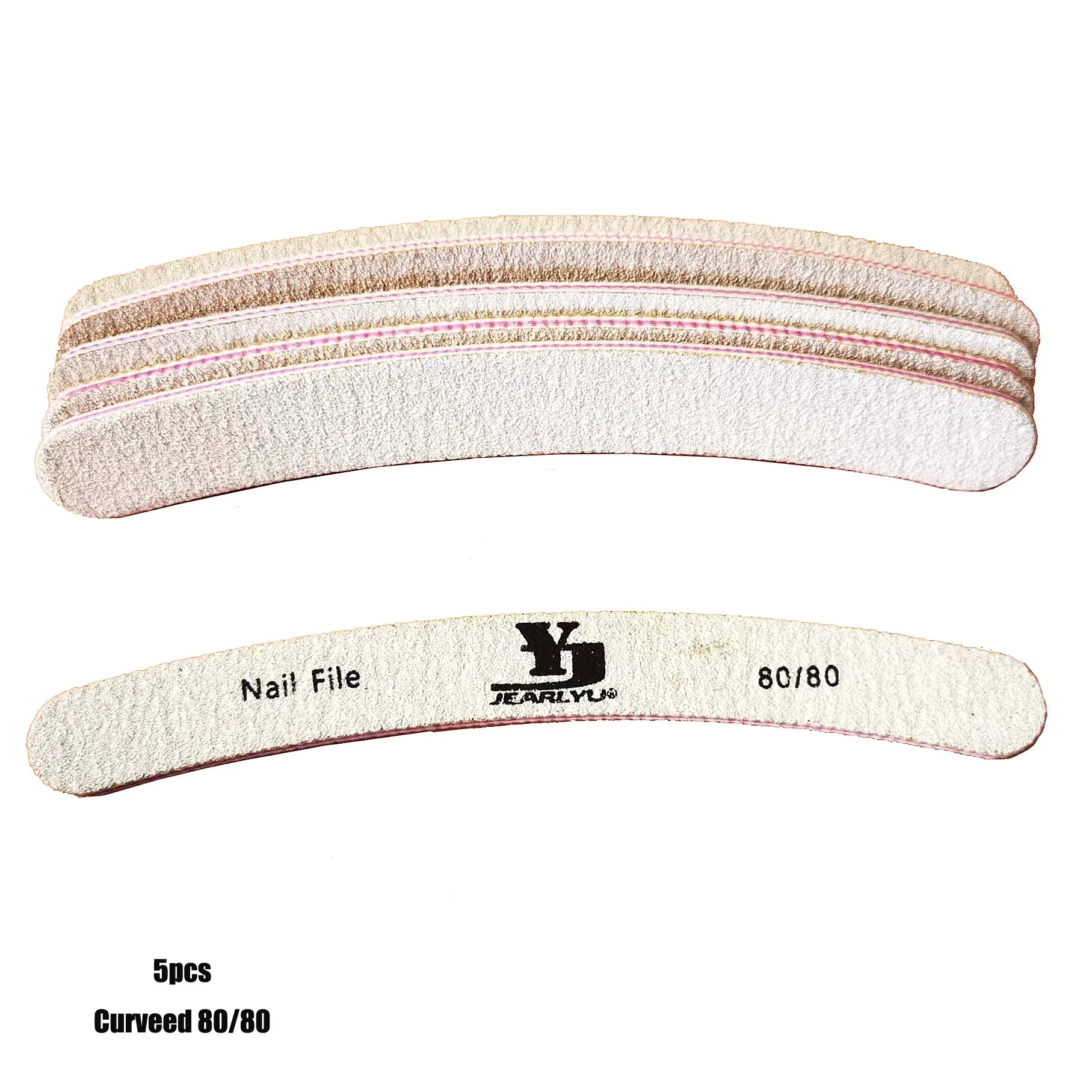 5/25Pcs/Lot Nail File Mix Color 80/100/150/180/240 Grit Professional Sandpaper Cuticle Remover Buffer Files Manicure Tool Set