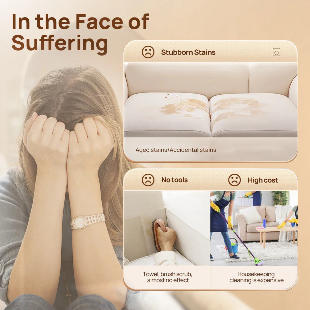 MIUI Multi-Purpose Portable Carpet Cleaner Upholstery Cleaner Machine Deep-Cleaning Shampooer for Home Use