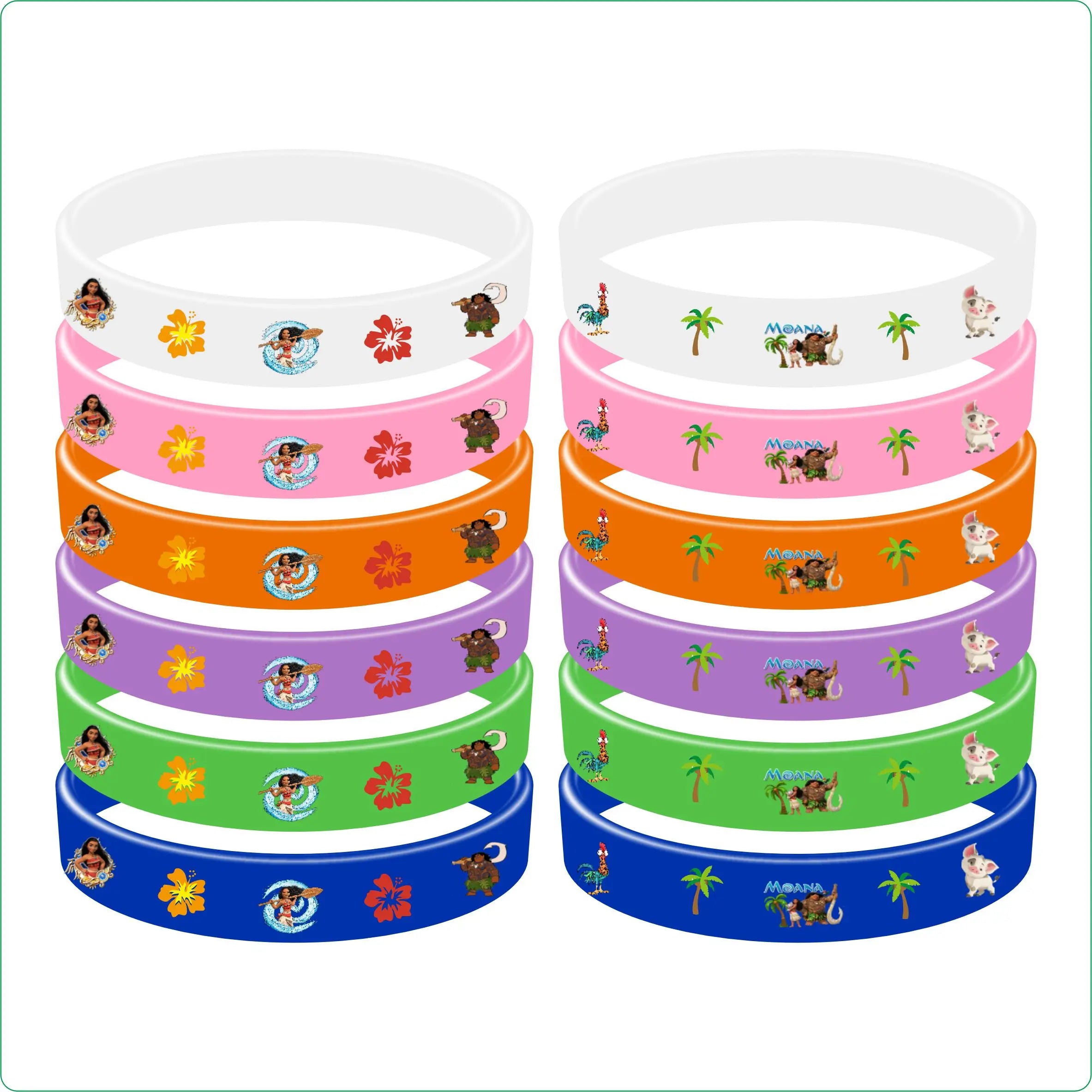 Moana Birthday Party Gift Supplies Party Favor Slap Bracelets Stickers Paper Bags Gifts Bag Goody Bag Pinata Fillers Baby Shower