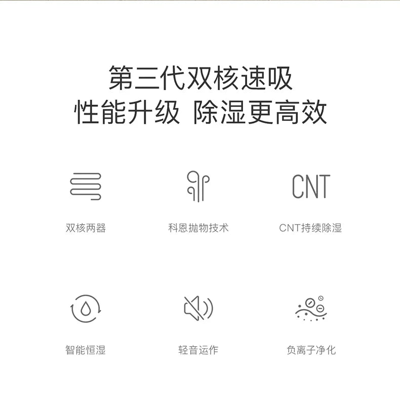 Dehumidifier Household Bass Dehumidifier Bedroom Dryer Indoor Moisture-proof Small Industrial  deshumidificateur