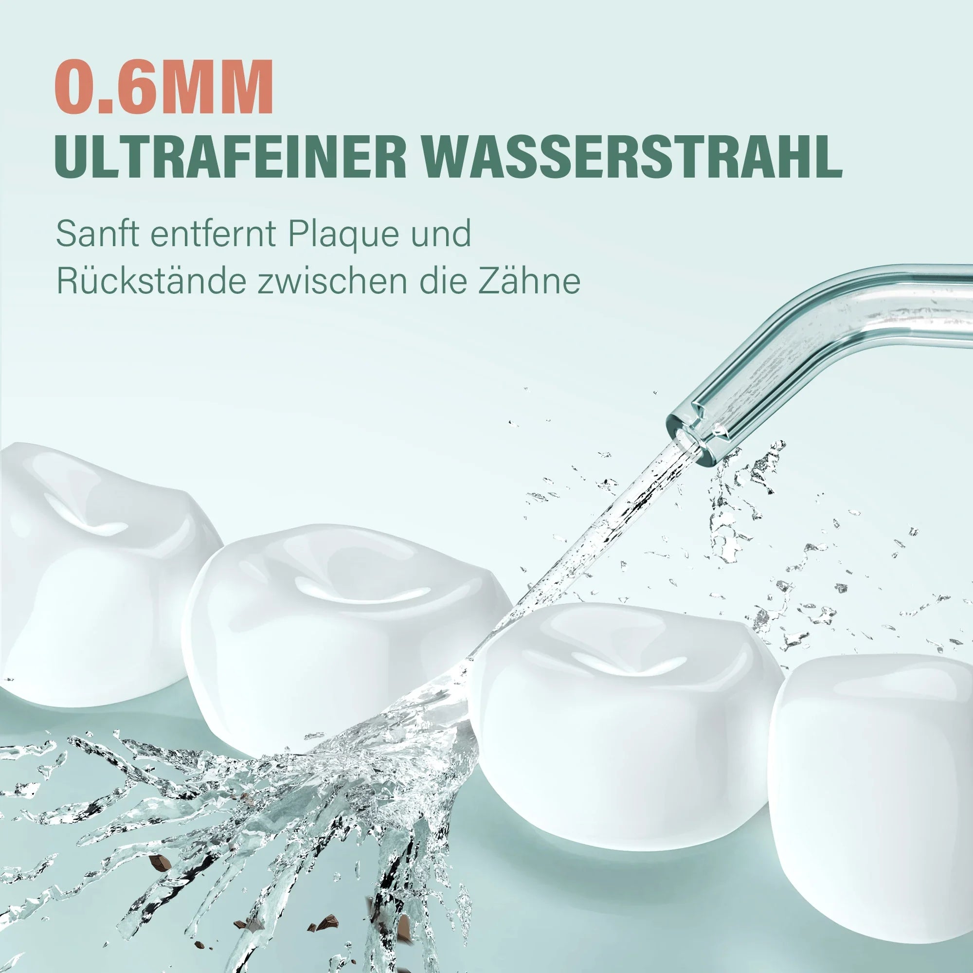 Sejoy Water Dental Flosser Portable Teeth Picks 6 Jets 4 Modes Cordless Oral Irrigator Rechargeable IPX7 Teeth Cleaner