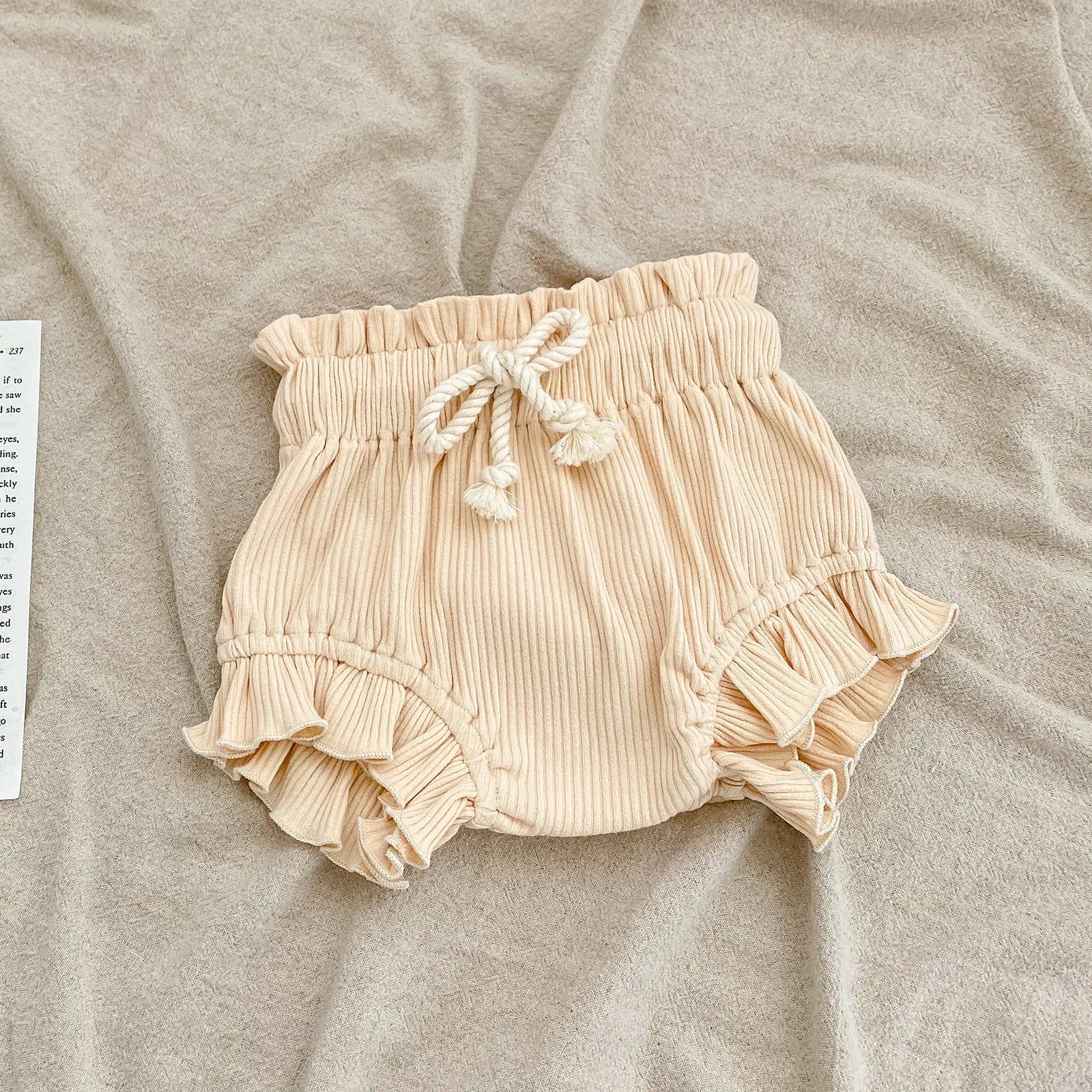 Summer Baby Girls Clothes Set Infant Ruffle Bodysuit Top PP Shorts Bloomers 2PCS Outfits 0-24 Months Toddler Romper Baby's Sets
