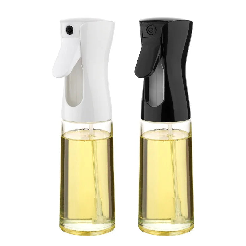 1Pc 200/300/500 ML Oil Spray Pot Kitchen Household Edible Olive Oil Spray Bottle Atomized Misty Oil Tank Air Fryer Spray Bottle