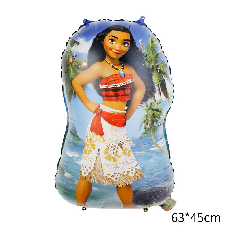 Disney Moana Birthday Decoration Tableware Cup Plate Backdrop Banner Kit Vaiana Moana Theme Happy Party Deco Balloons Supply Set