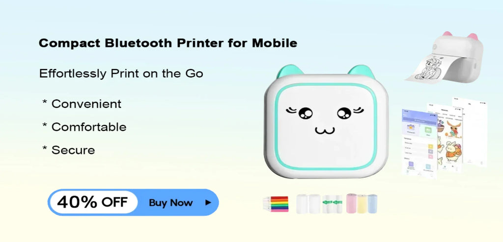 10Rolls 57x25 MM Thermal Paper White Children Camera Instant Print Kids Camera Printing Paper Replacement Accessories Parts