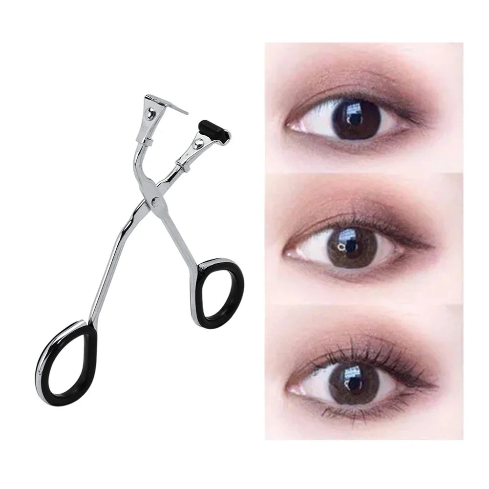 Eyelash Nature Curl Tweezers Non-slip Eyelashes Extensions Clamps Professional Eyelashes Shaping Clip Long Lasting Makeup Tools