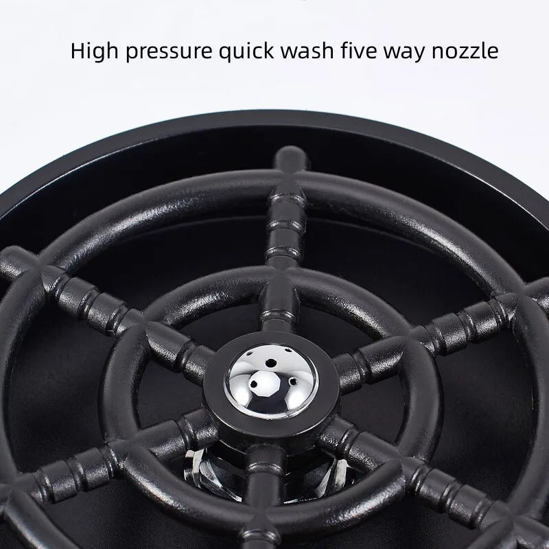 Automatic Faucet Cup Washer, Washing Machine, Bar Glass Rinser, Coffee Pitcher, Wash Cup Tool for Kitchen, Hotel, Home