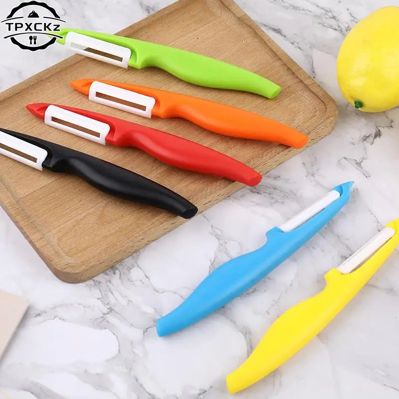 Kitchen Slicer Melon Gadgets Zirconia Ceramics Fruit Peeler Pruner Radish Potato Cutter Kitchen Tools Vegetable Peeler Knife