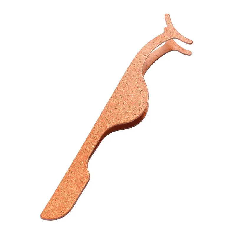 False Eyelash Tweezers Fake Eye Lash Applicator Eyelash Extension Curler Nipper Auxiliary Clip Clamp Makeup Forceps Tools supply
