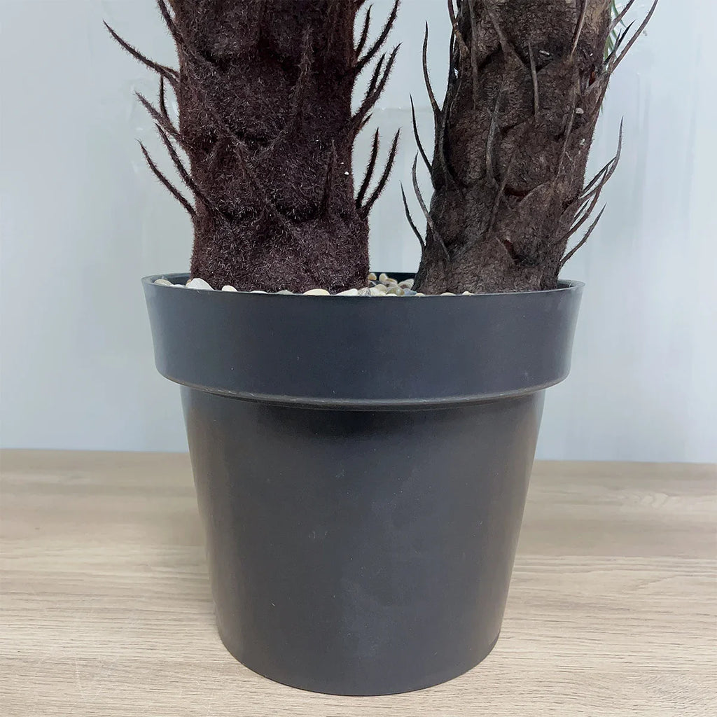HXGYZP Coconut Palm Artificial Plant Potted Large Tropical Tree With Black Plastic Pot Indoor Outdoor Home Decoration Plants