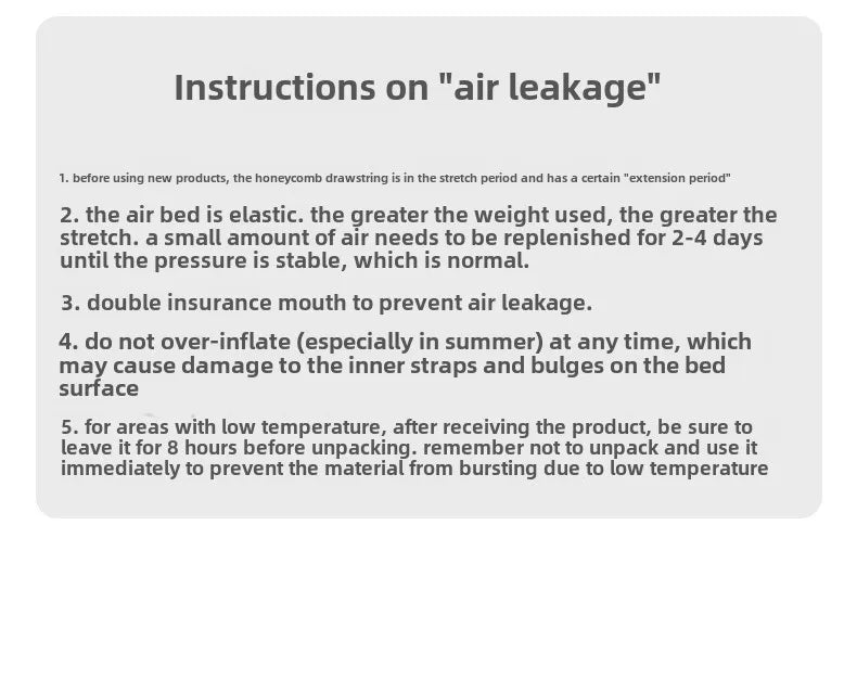 MOUNTAINHIKER 2025 Interior Air Mattress Glamping Mats PVC Inflatable Sleeping Mattress 1/3 Person Camping Bed Mat Built-in Pump