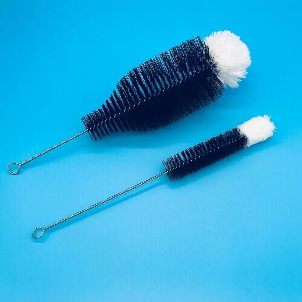 Drink Wineglass Bottle Cup Cleaning Soda Stream Bottle Brush With Beechwood Handle Glassware Jars Cleaner Kitchen Cleaning Tool