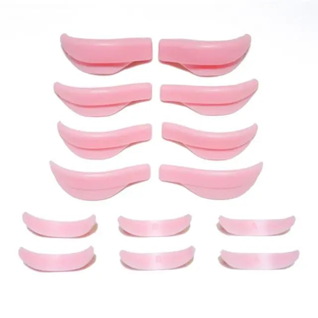 Eyelash Perming Pads Silicone Eyelashes Perm Curler Reusable Lash Lift Shield Pads lash Lifting rods and glue gel