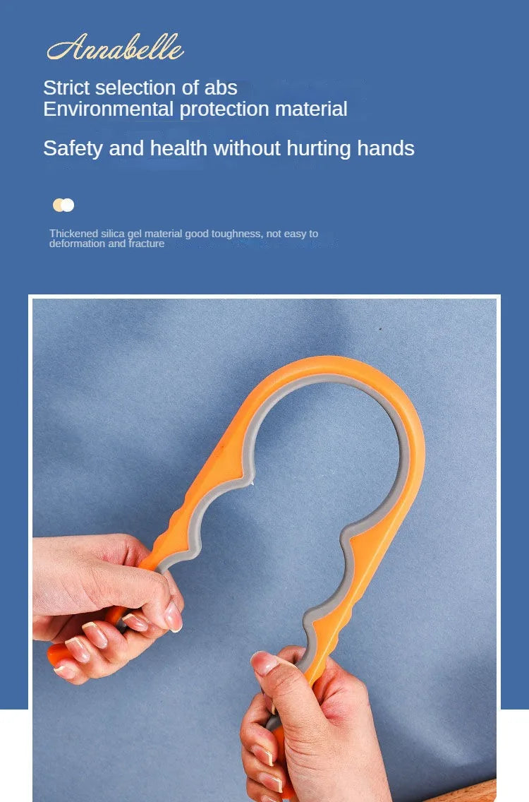 Four-in-One Bottle Opener Kitchen Multi-Functional Can Openers Cans Bottle Opener Non-Slip Labor-Saving Twist Bottle Lid Opener