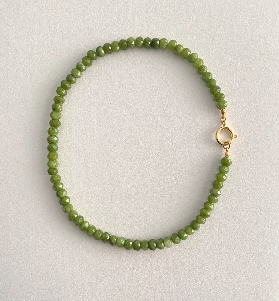 Colored Semi-precious Stone Fashion Necklace 5*8 Cut Natural Stone Beaded Necklace For women, Luxury Handmade  Jewelry