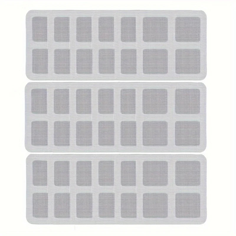 Disposable Hair Catchers for Shower Mesh Shower Drain Covers - Floor Sink Strainer Filter Mesh Stickers Bathroom Accessories