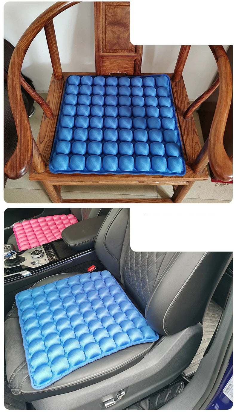 Air Cushion Portable Car Seat Office Chair Wheelchair Pad Anti Bedsore Orthopedics Pain Pressure Relief Cushion Camping Seat Mat