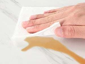 Tribesigns 63-Inch Rectangular Dining Table for 4 to 6, Modern Kitchen Table with Faux Marble Table Top, White Dinner Tables