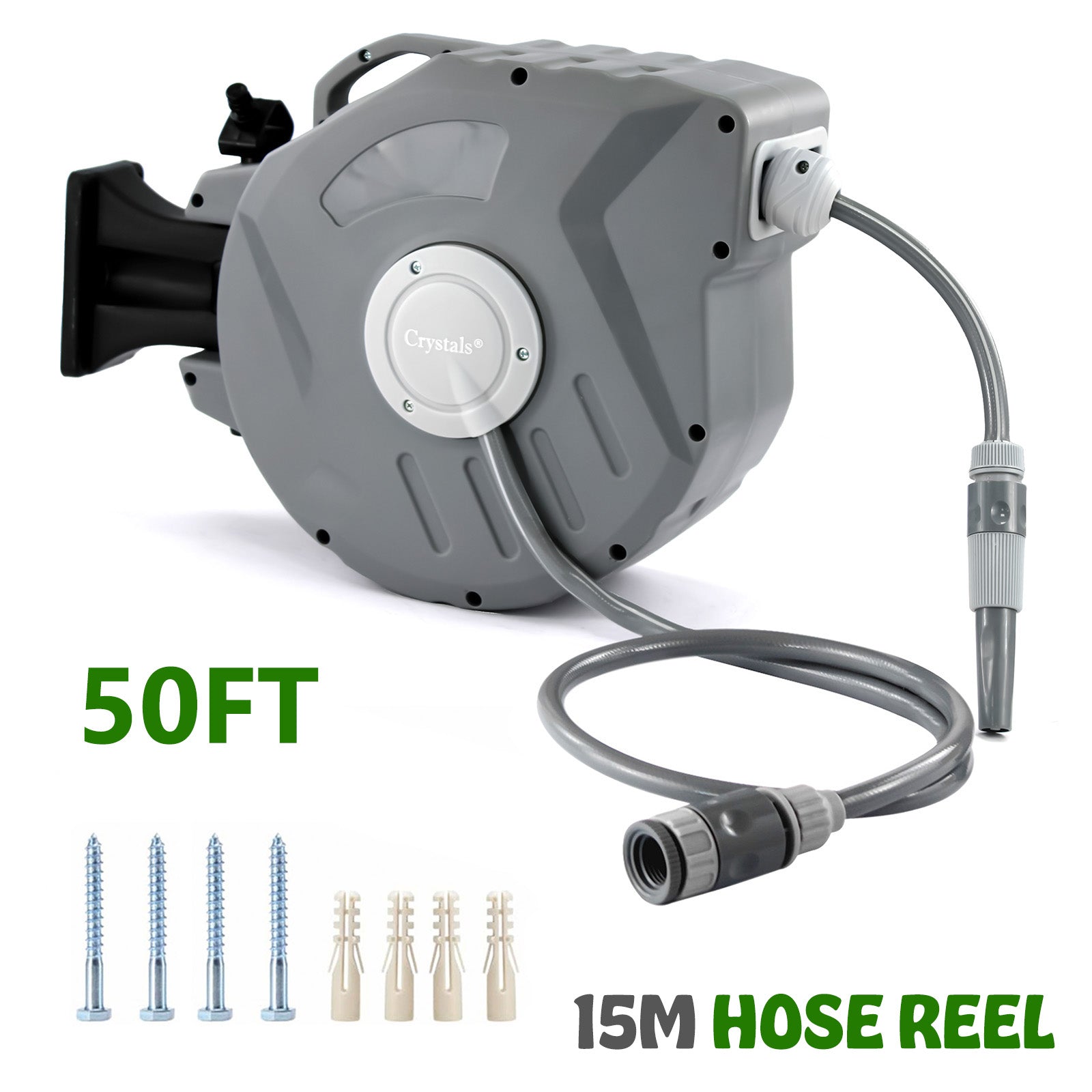 Wall Mounted Retractable Hose Reel