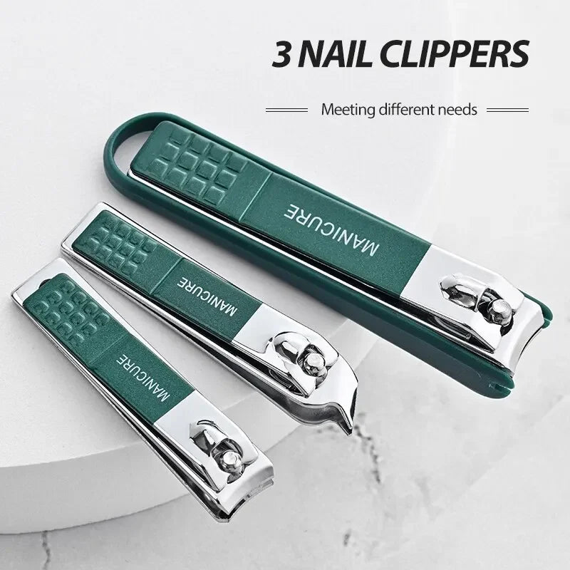 Nail Clipper Set HighGrade Household Nail Clippers Men And Women Universal Pedicure Tools Simple Portable Nail Tools