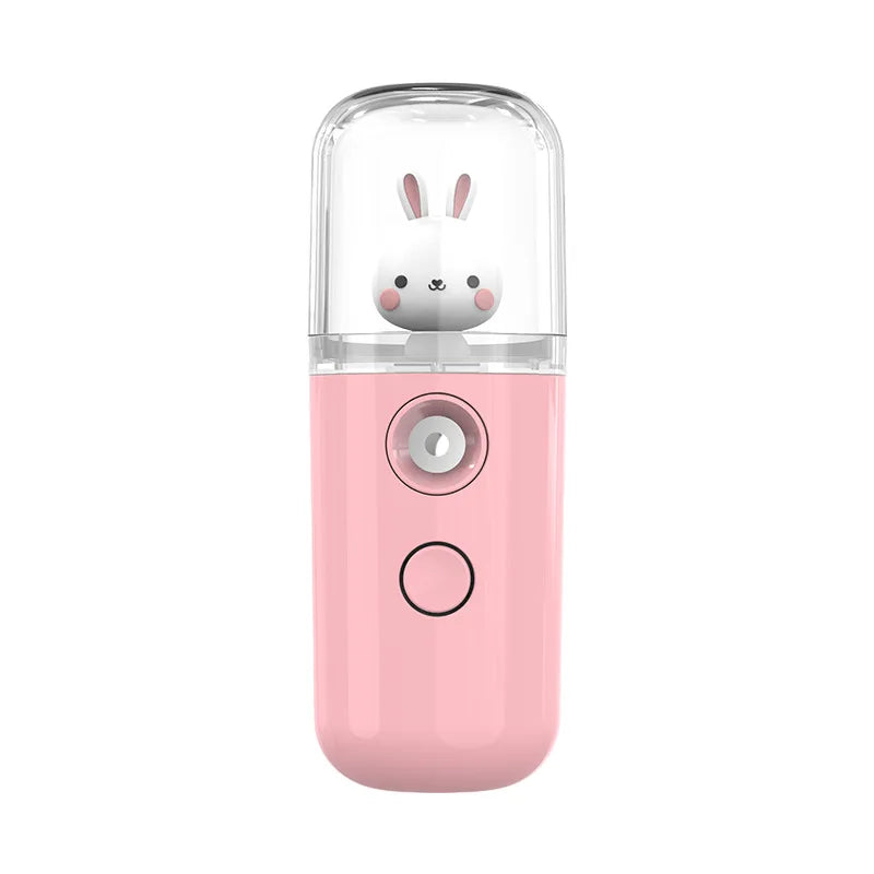 Mini 30mL Face Steamer USB Rechargeable Nano Facial Mister Beauty Portable Humidifier Diffuser Moisturizing Skin Care Tools