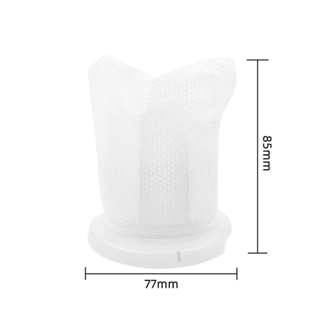 6 Pieces Replacement Filter Dirt Filter Compatible for Vorwerk Kobold VC100 Washable Cordless Hand Vacuum Cleaner