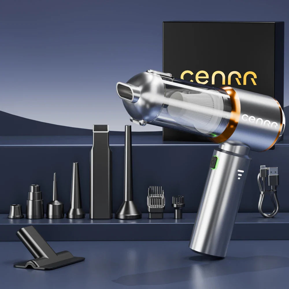 CENRR 2025 NEW Car Vacuum Cleaner  Powerful Mini 998000PA Portable Vacuum Cleaner for Home Appliance Handheld Blower Car Cleaner