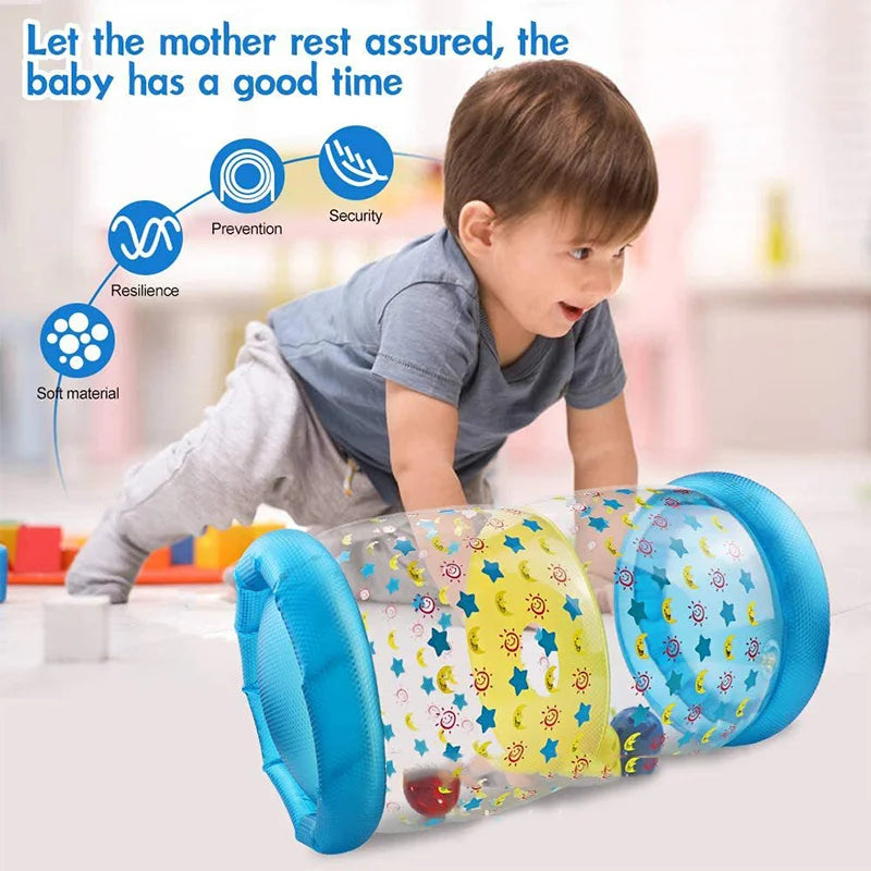 Baby Toys 6 12 Months Inflatable Crawling Baby Rattle Ball Toys Sensory Development Toys For Babies 1 Year Baby Games Toys