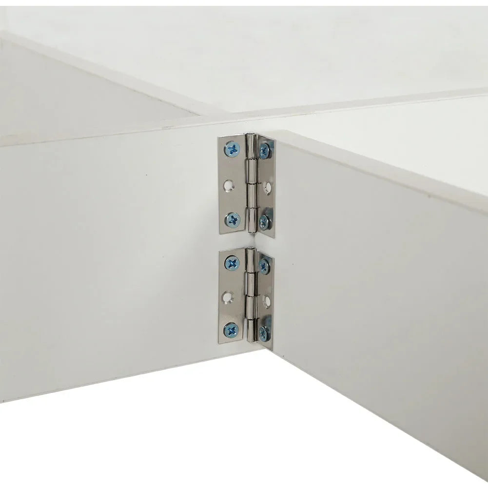 Haodirect multifunctional foldable and expandable dining table wooden kitchen table saves space