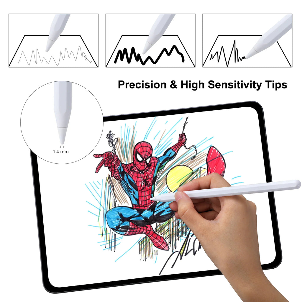 iPad Pencil 2nd Generation Magnetic Wireless Charging Stylus iPad Air/Pro/Mini