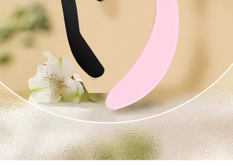 Foldable Ultra-fine Stainless Steel Eyelash Brush Lash Separator Eyebrow Eyelashes Extension Comb Eyelash Curler Makeup Tools