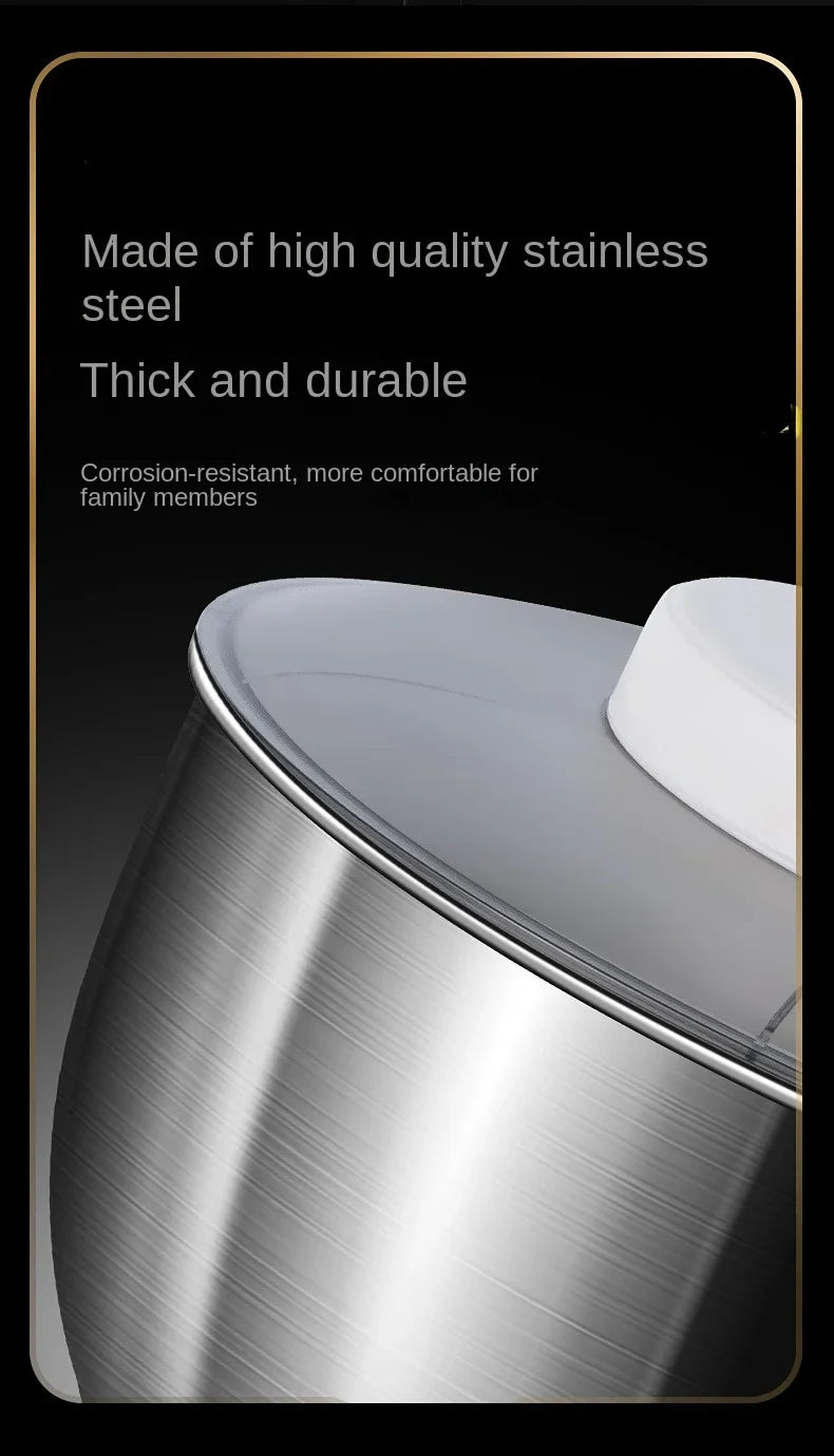 Stainless steel Vegetable Dehydrator Electric Cleanse Dryer Strainer Fruit and Vegetable Dry Wet Separation Dehydrator Kitchen