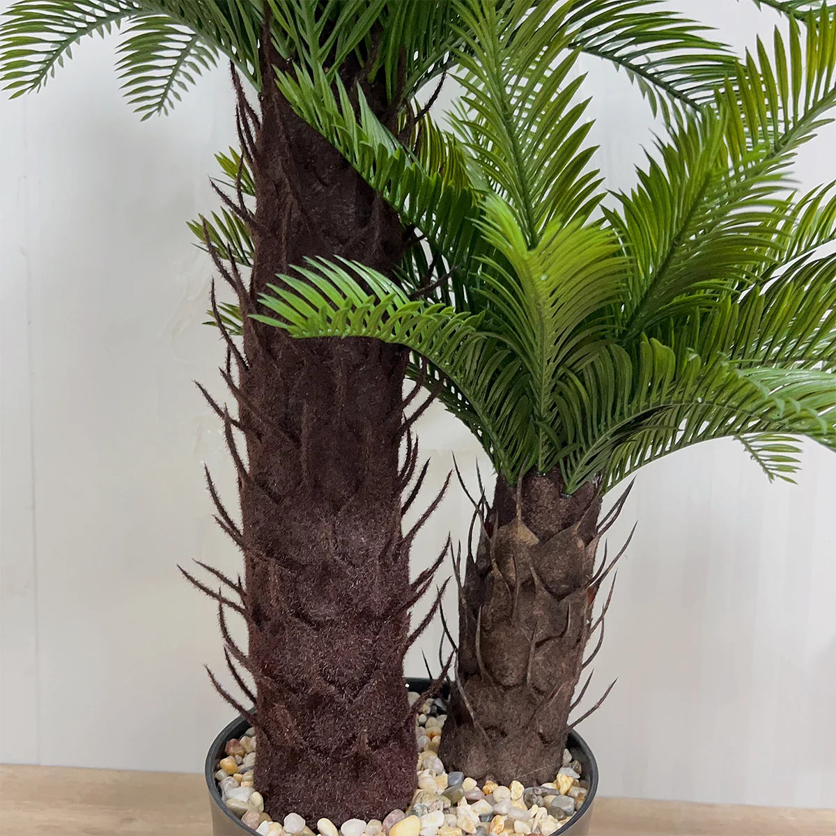 HXGYZP Coconut Palm Artificial Plant Potted Large Tropical Tree With Black Plastic Pot Indoor Outdoor Home Decoration Plants