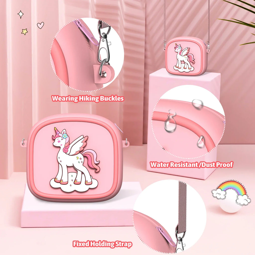 Upgrade Kids Camera Instant 1080P HD Dual Lens Selfie Digital Camera for Girls Boys Christmas Birthday Gifts Toys With 32G Print