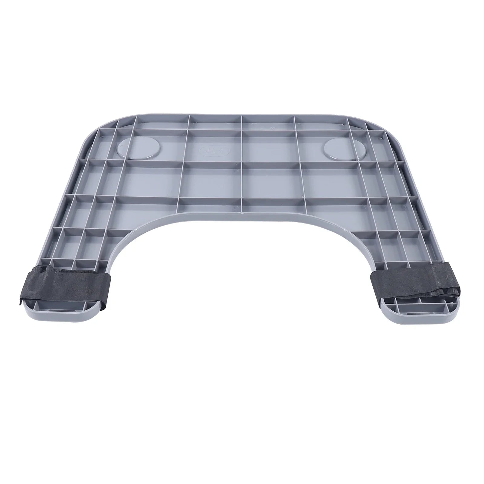 ABS Removable Wheelchair Tray Table w/2 Cup Holders Disabled Portable Lap Tray