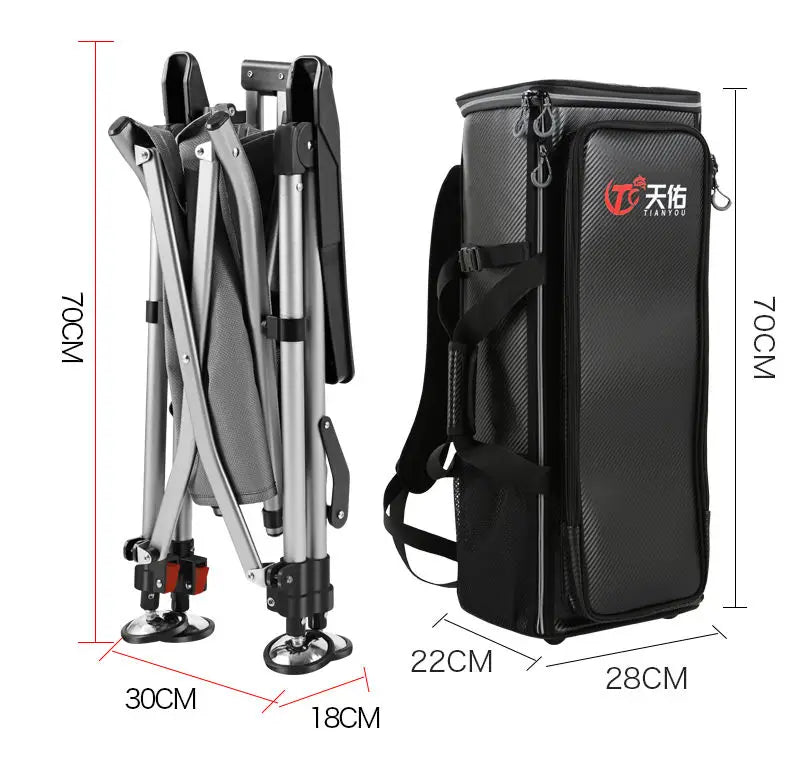 Aluminum Alloy European 낚시의자 Fishing Chair Foldable 캠핑의자 Thickened 낚시좌대 Portable 민물낚시의자 camping chair кресло для рыбалки