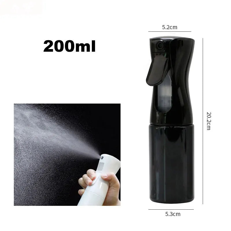 200ml/300ml/500ml High Pressure Continuous Spray Bottle Hair Care Makeup Water Replenishing Spray Bottle Press Mist Spray Bottle