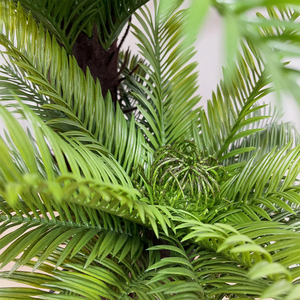 HXGYZP Coconut Palm Artificial Plant Potted Large Tropical Tree With Black Plastic Pot Indoor Outdoor Home Decoration Plants