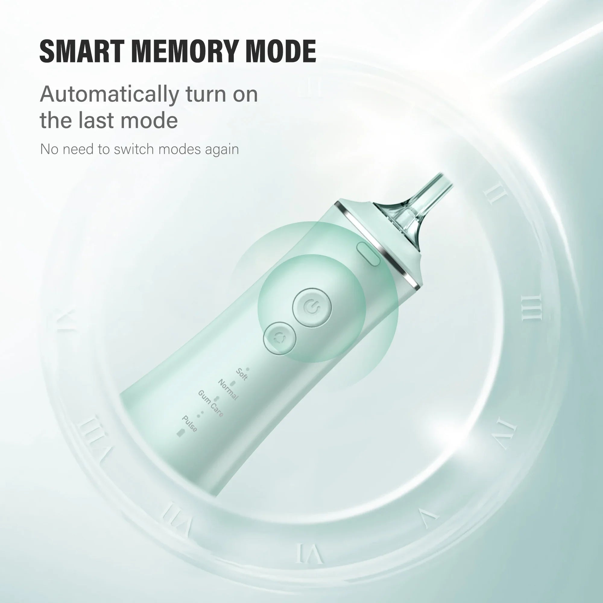 Oral Irrigator Portable Dental Water Flosser Thread Teeth Pick Mouth Washing Machine Rechargeable IPX7 Waterproof Teeth Cleaner